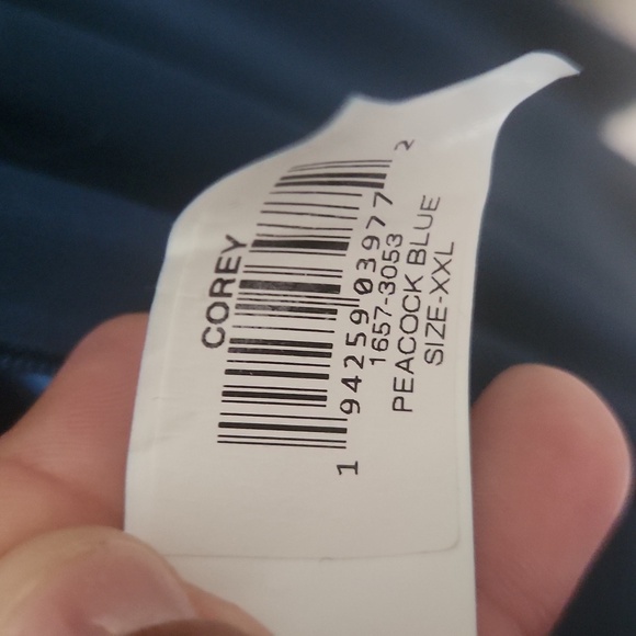 Dress the Population Corey V Neck Short Sleeve Chiffon Lace Trim Midi, Size Xxl - Picture 14 of 15